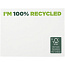 Sticky-Mate® recycled sticky notes 100 x 75 mm - Unbranded