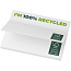 Sticky-Mate® recycled sticky notes 100 x 75 mm - Unbranded