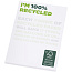 Desk-Mate® A7 recycled notepad - Unbranded