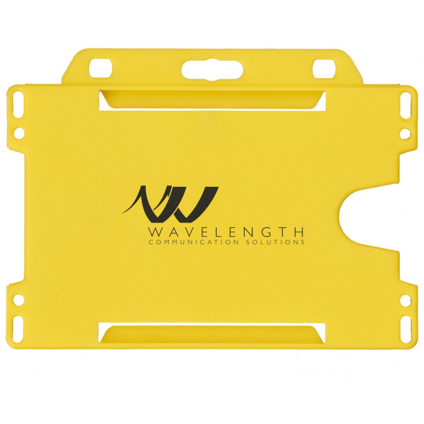 Vega plastic card holder - Unbranded