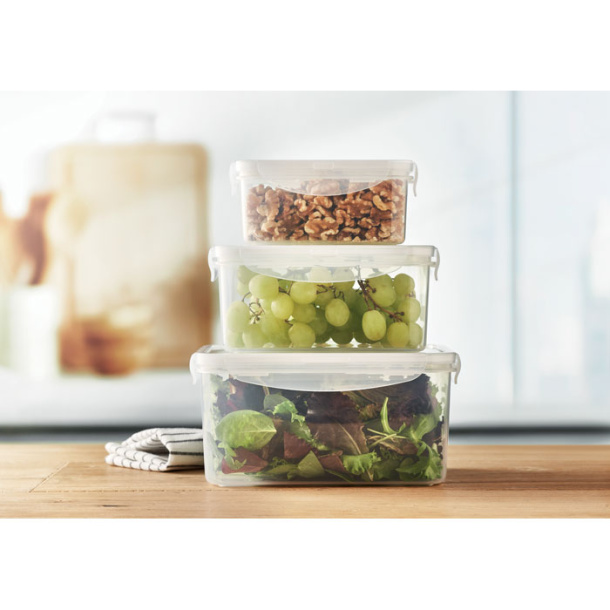 STORIE Set of 3 food storage boxes