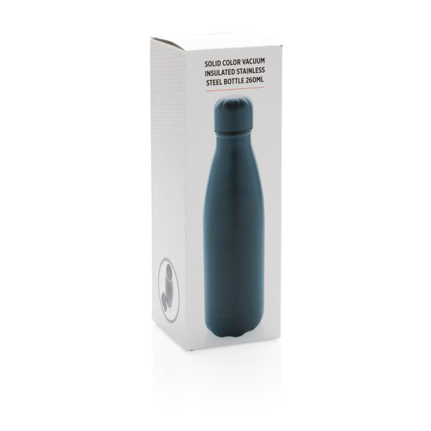  Solid color vacuum stainless steel bottle 260ml