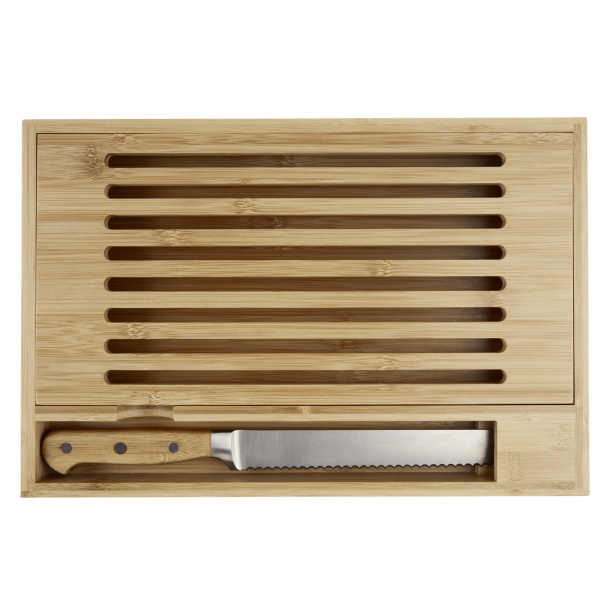 Pao bamboo cutting board with knife - Seasons
