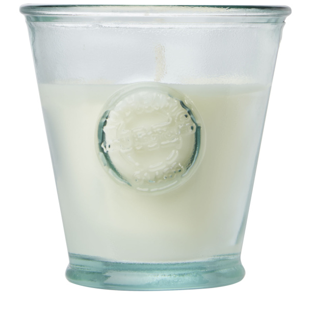 Luzz soybean candle with recycled glass holder - Authentic