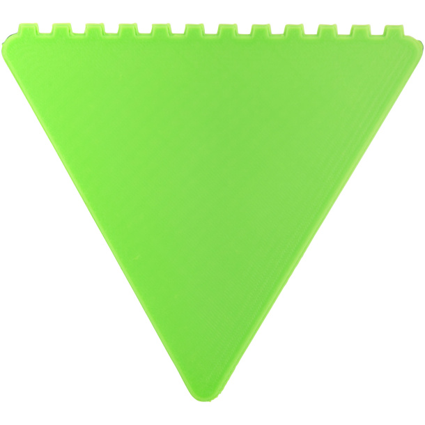 Frosty 2.0 triangular recycled plastic ice scraper - Unbranded