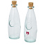Sabor 2-piece recycled glass oil and vinegar set - Authentic