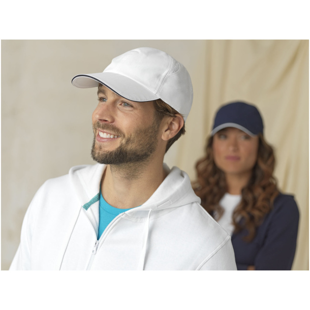 Morion 6 panel GRS recycled cool fit sandwich cap - Elevate NXT
