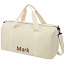 Pheebs 210 g/m² recycled cotton and polyester duffel bag - Unbranded