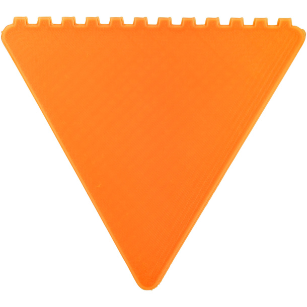 Frosty 2.0 triangular recycled plastic ice scraper - Unbranded