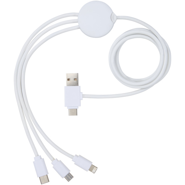 Pure 5-in-1 charging cable with antibacterial additive - Bullet