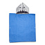 SHARKY poncho-towel with a hood