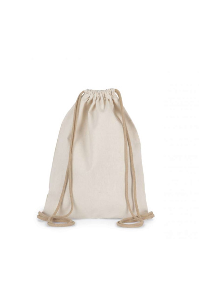 SMALL RECYCLED BACKPACK WITH DRAWSTRING - Kimood