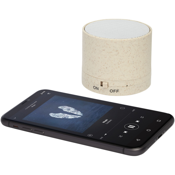 Kikai wheat straw Bluetooth® speaker - Avenue