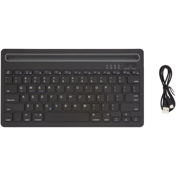 Hybrid multi-device keyboard with stand - Tekiō®