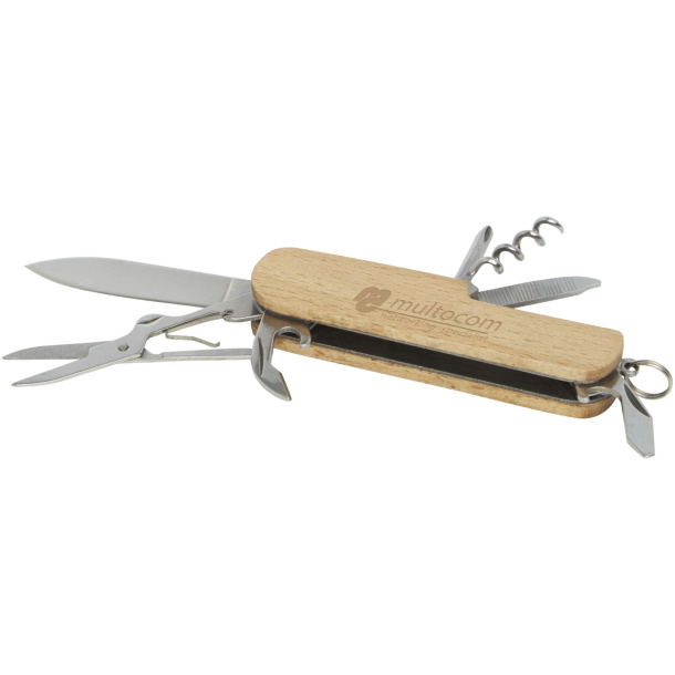 Richard 7-function wooden pocket knife - Unbranded