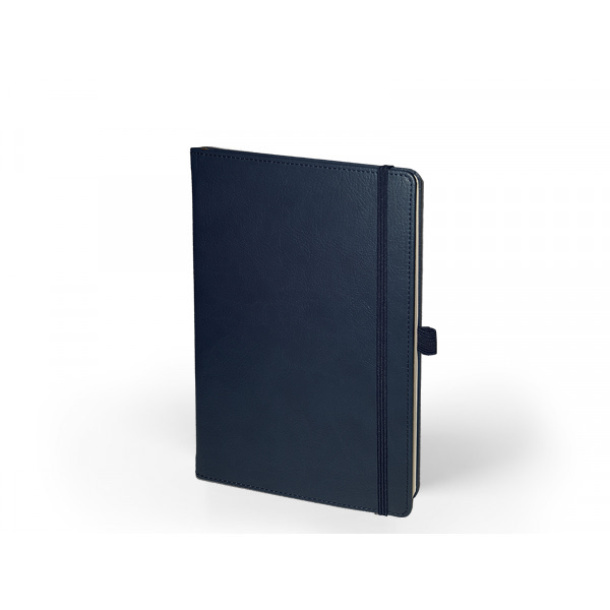 BUSINESS A5 notebook with elastic band and pen loop