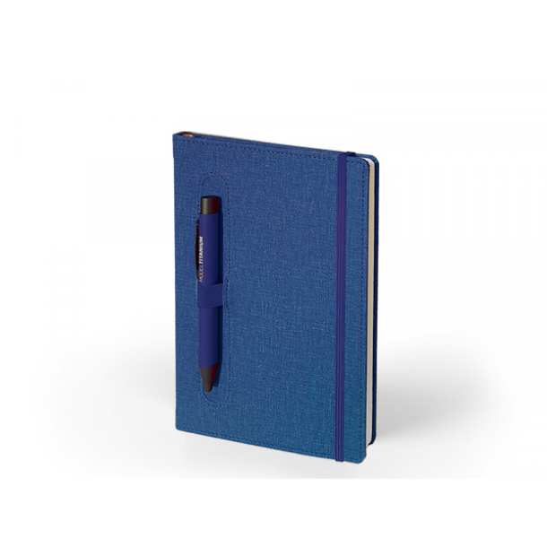 HOLDER A5 notebook with elastic band and pen loop