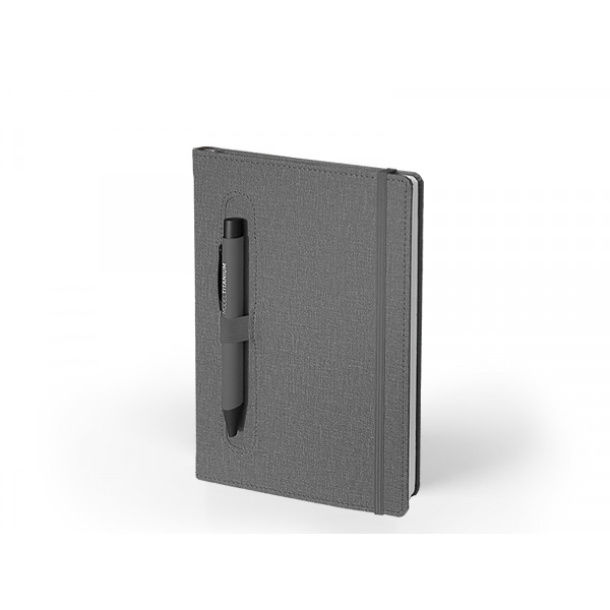 HOLDER A5 notebook with elastic band and pen loop