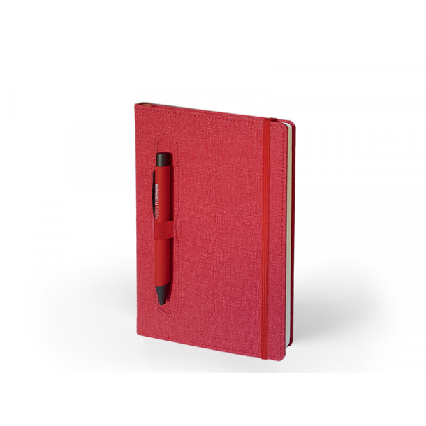 HOLDER A5 notebook with elastic band and pen loop