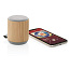  Bamboo and fabric 3W wireless speaker