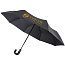 Montebello 21"' foldable auto open/close umbrella with crooked handle - Luxe