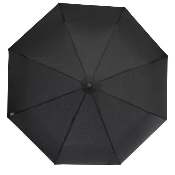 Montebello 21"' foldable auto open/close umbrella with crooked handle - Luxe