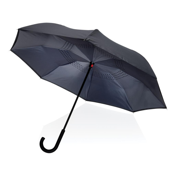  23" Impact AWARE™ RPET 190T reversible umbrella
