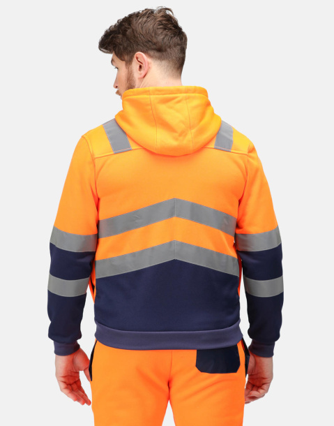  Hi-Vis hoodie s patentnim zatvaračem - Regatta High Visibility