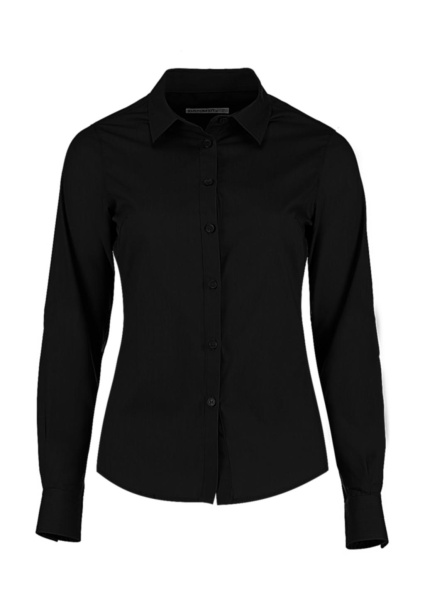  Women's Tailored Fit Poplin Shirt - Kustom Kit