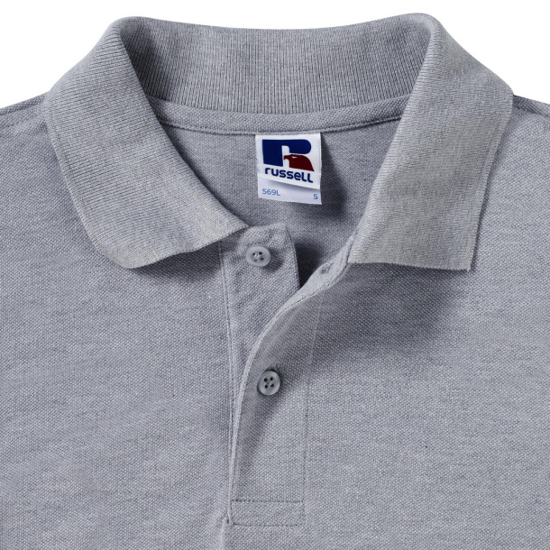  Long Sleeve Classic Cotton Polo - Russell 