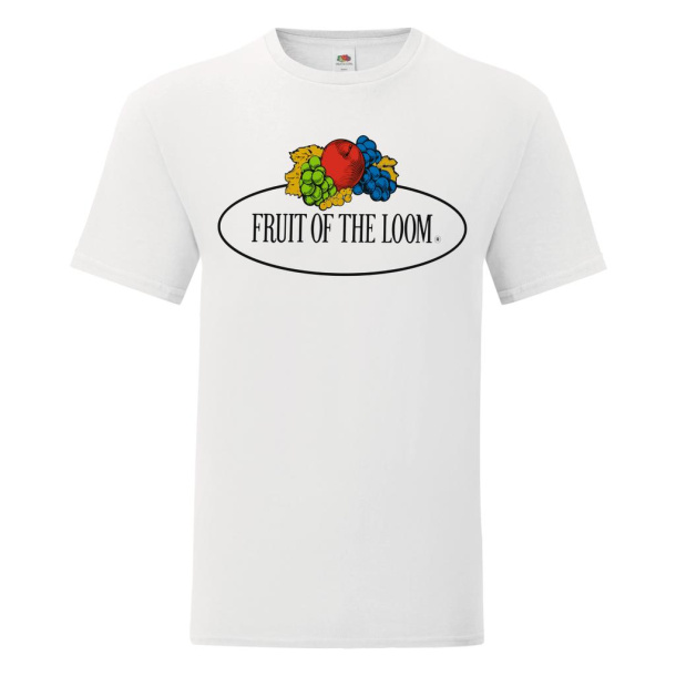  Vintage kratka majica s velikim logom - Fruit of the Loom Vintage Collection