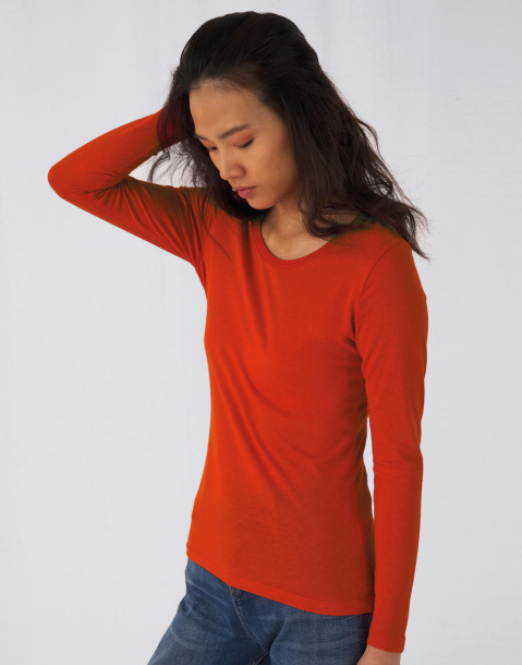  Organic Inspire ženska majica dugih rukava od organskog pamuka - B&C