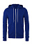  Unisex hoodie od poli pamuka s patentnim zatvaračem - Bella+Canvas
