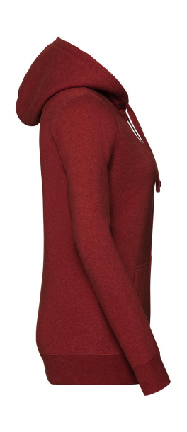 Ženski melange hoodie s patentnim zatvaračem - Russell 