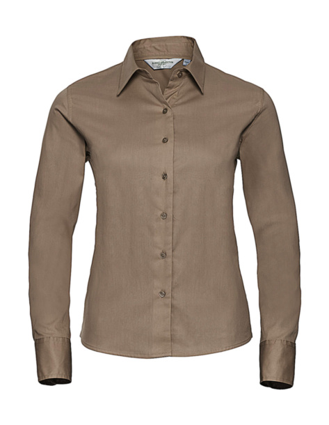  Ladies' Classic Twill Shirt LS - Russell Collection