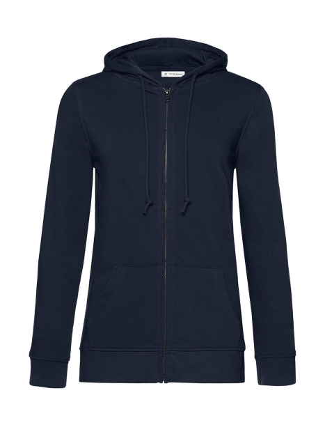  Ženski hoodie od organskog pamuka s patentnim zatvaračem - B&C