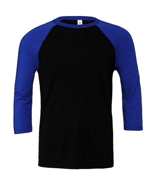  Unisex 3/4 Sleeve Baseball T-Shirt - Bella+Canvas
