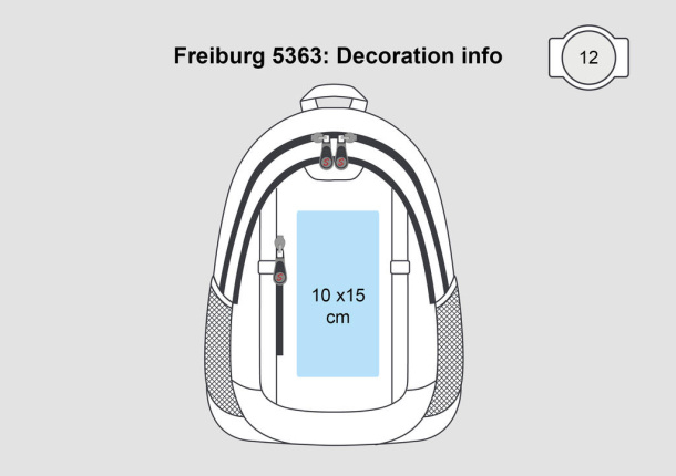  Freiburg ruksak za laptop - Shugon
