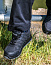  All Black Safety Trainer - size 3 - Result Work-Guard