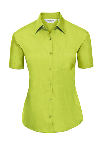  Ladies' Poplin Shirt - Russell Collection