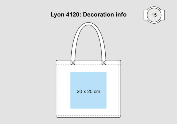  Lyon netkana torba za kupovinu - Shugon