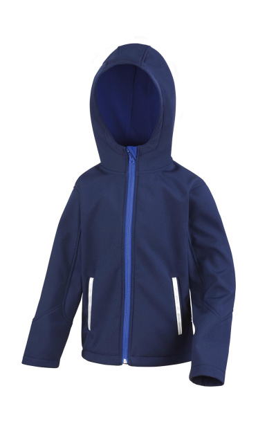  Kids TX Performance Hooded Softshell Jacket - Result Core