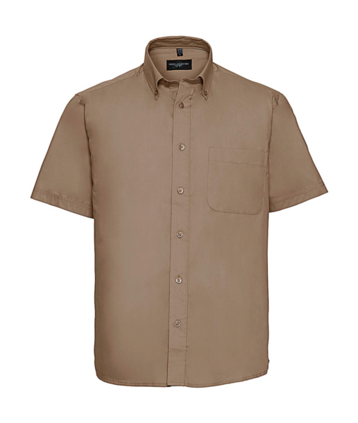  Short Sleeve Classic Twill Shirt - Russell Collection