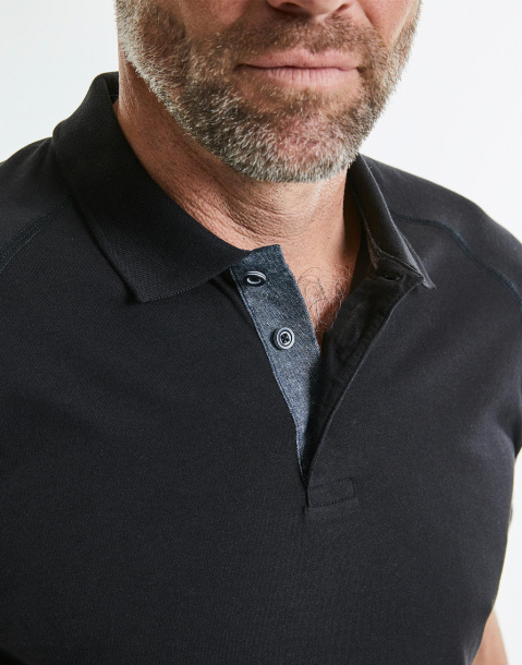  Muška raglan polo majica - Russell 