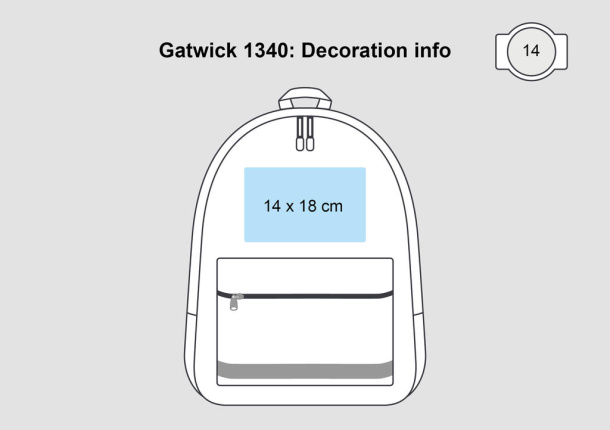  Gatwick Hi-Vis Backpack - Shugon