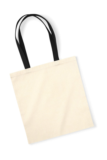  EarthAware™ vrećica od organskog pamuka s kontrastnim ručkama, 340 g/m² - Westford Mill