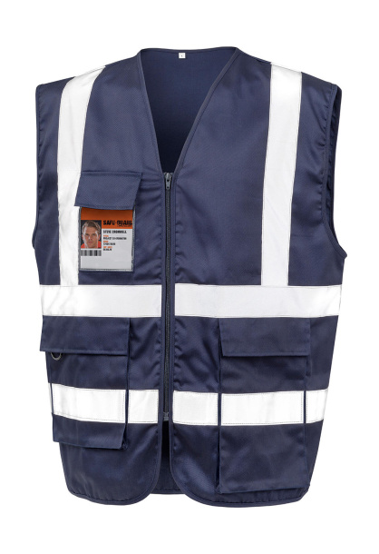  Heavy Duty Polycotton Security Vest - Result Safe-Guard