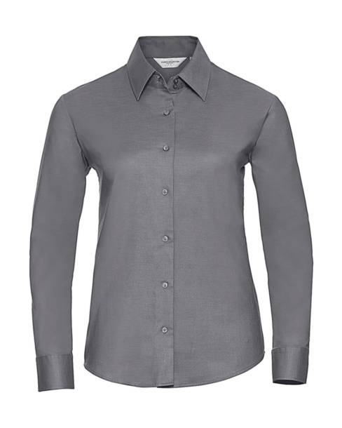  Ladies' Classic Oxford Shirt LS - Russell Collection