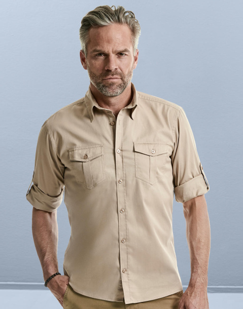  Muška košulja s rukavima koji se mogu podvrnuti - Russell Collection