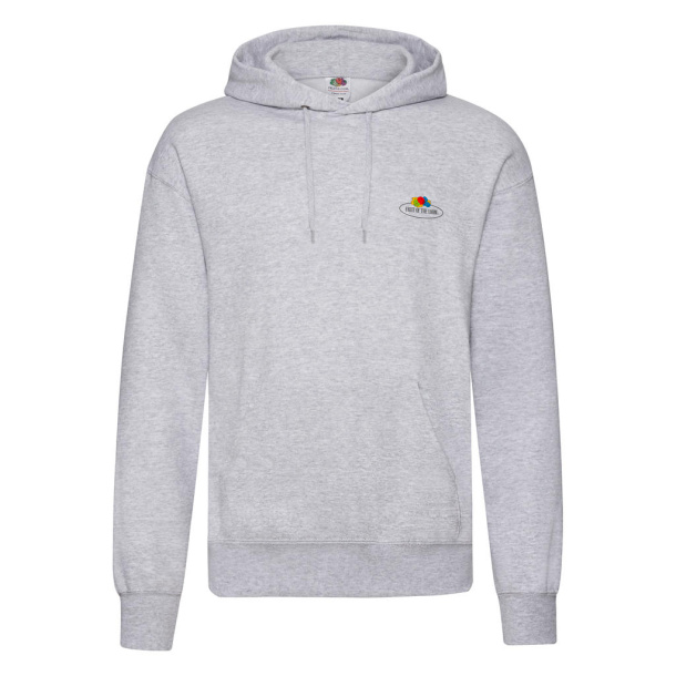  Vintage Hooded Sweat Classic Small Logo Print - Fruit of the Loom Vintage Collection